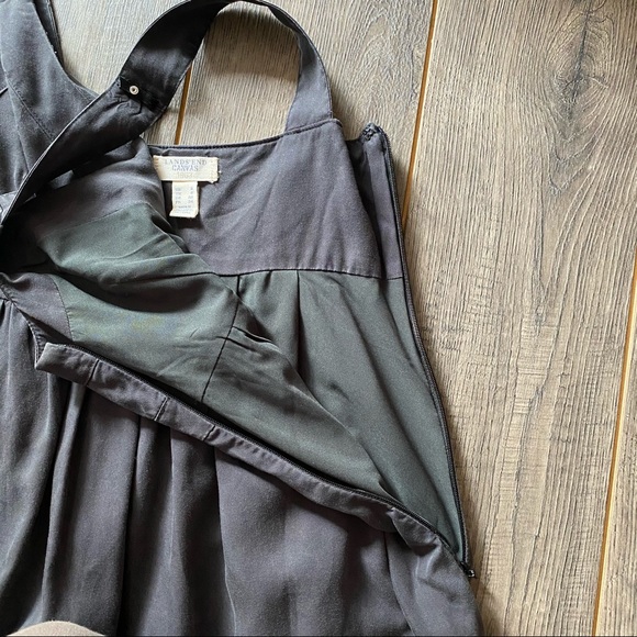 Lands’ End Canvas Gray Dress with Side Pockets, 2 - Picture 13 of 14